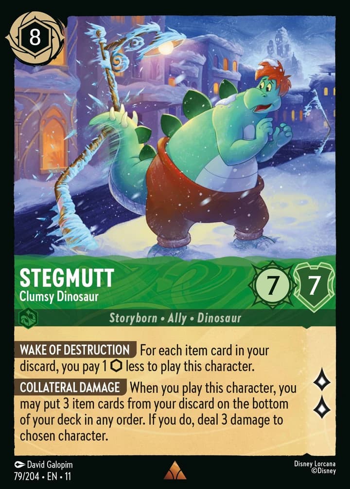 Stegmutt - Clumsy Dinosaur (79/204)