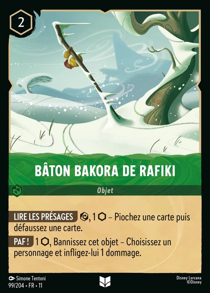 Bâton bakora de Rafiki (99/204)