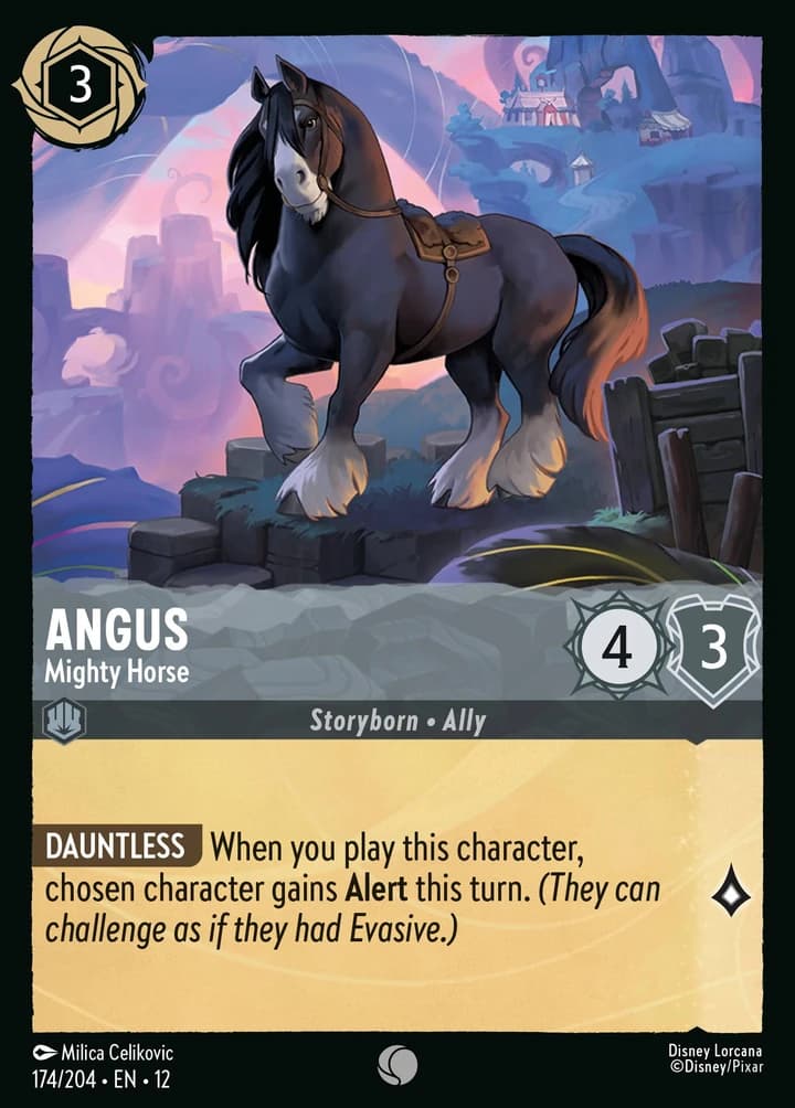 Angus - Puissant cheval (174/204)