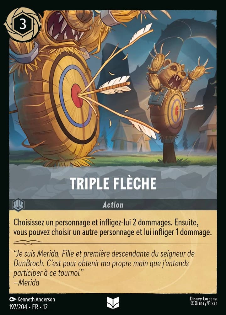 Triple flèche (197/204)