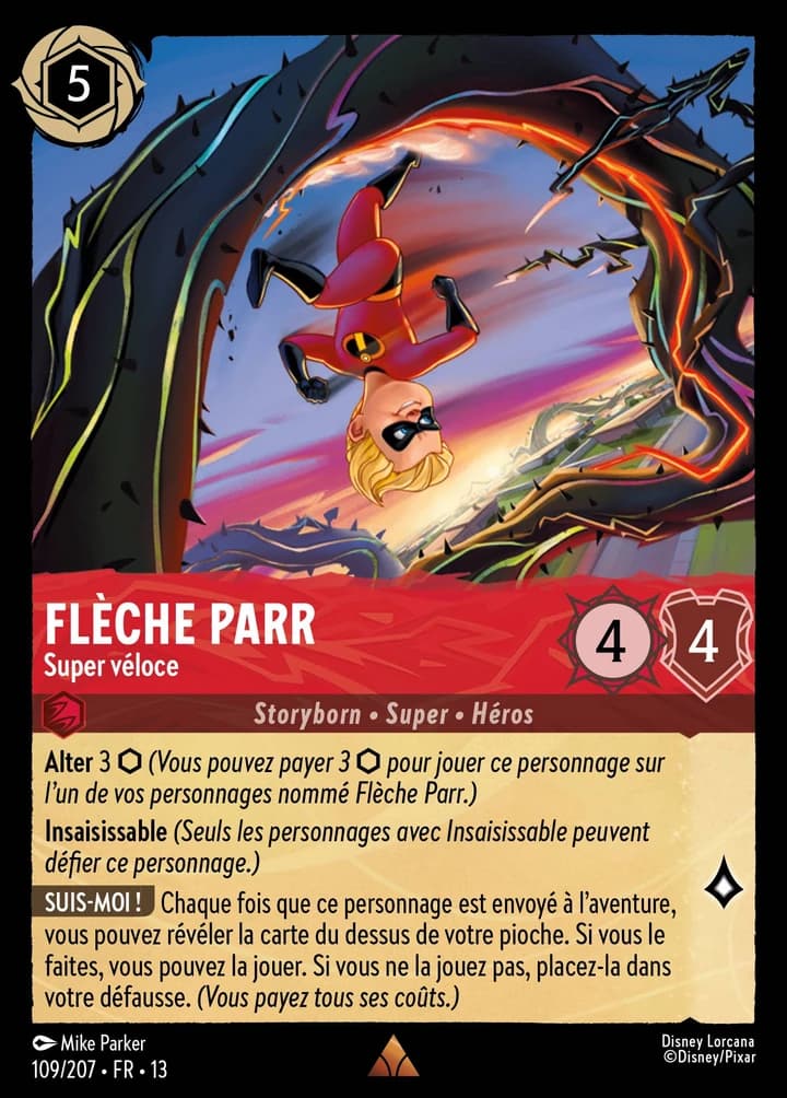 Flèche Parr - Super véloce (109/207)