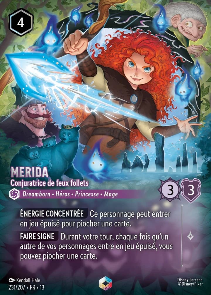 Merida - Conjuratrice de feux follets (231/207)