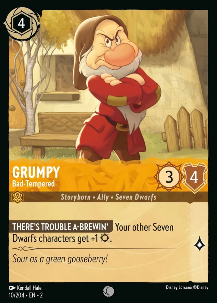 Grumpy - Bad-Tempered (10/204)