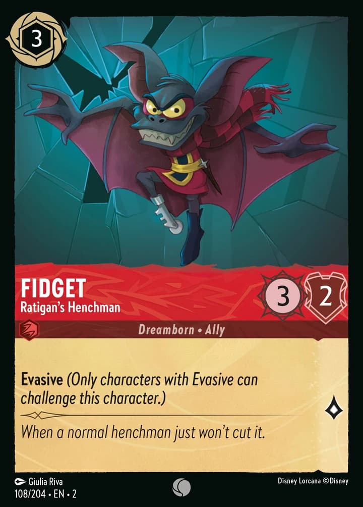 Fidget - Ratigan's Henchman (108/204)