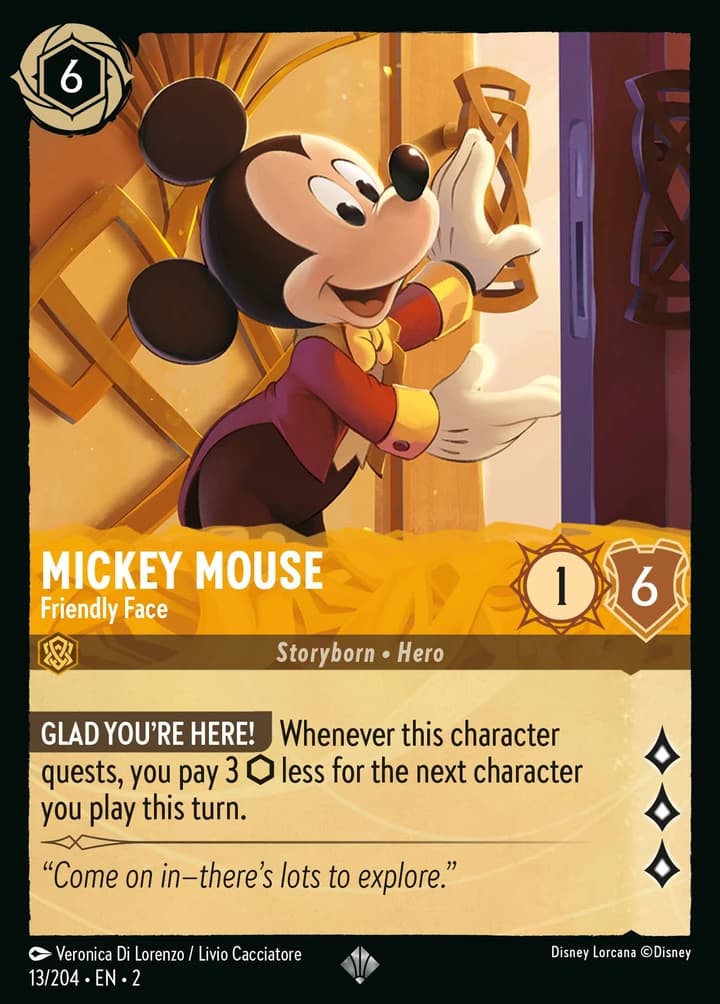 Mickey Mouse - Friendly Face (13/204)