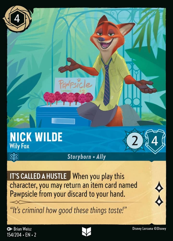 Nick Wilde - Rusé comme un renard (154/204)