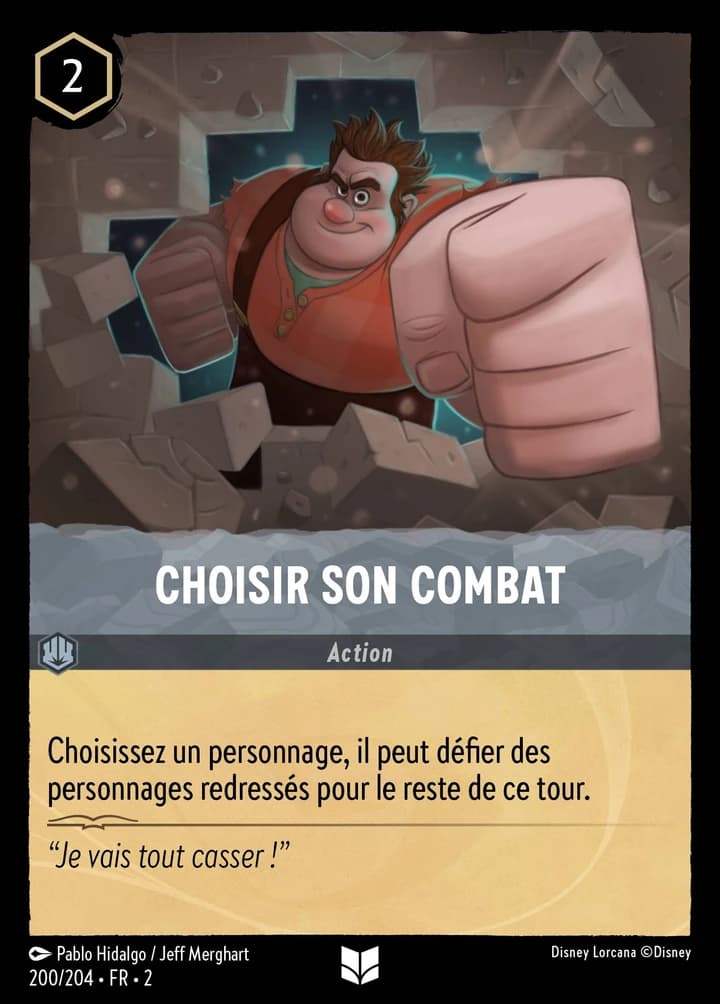 Choisir son combat (200/204)