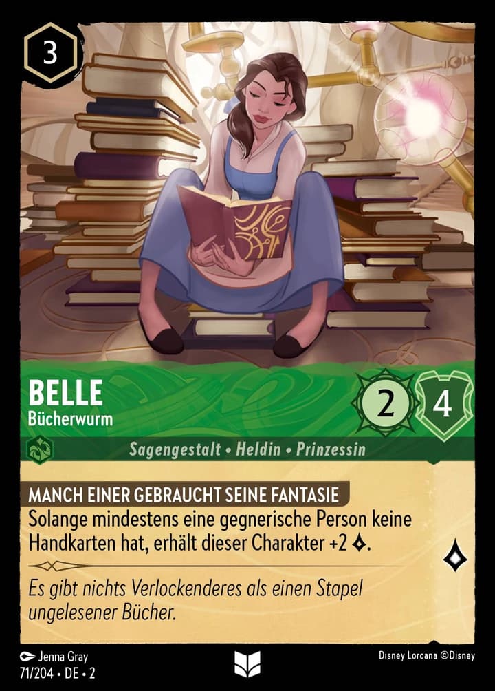Belle - Bücherwurm (71/204)