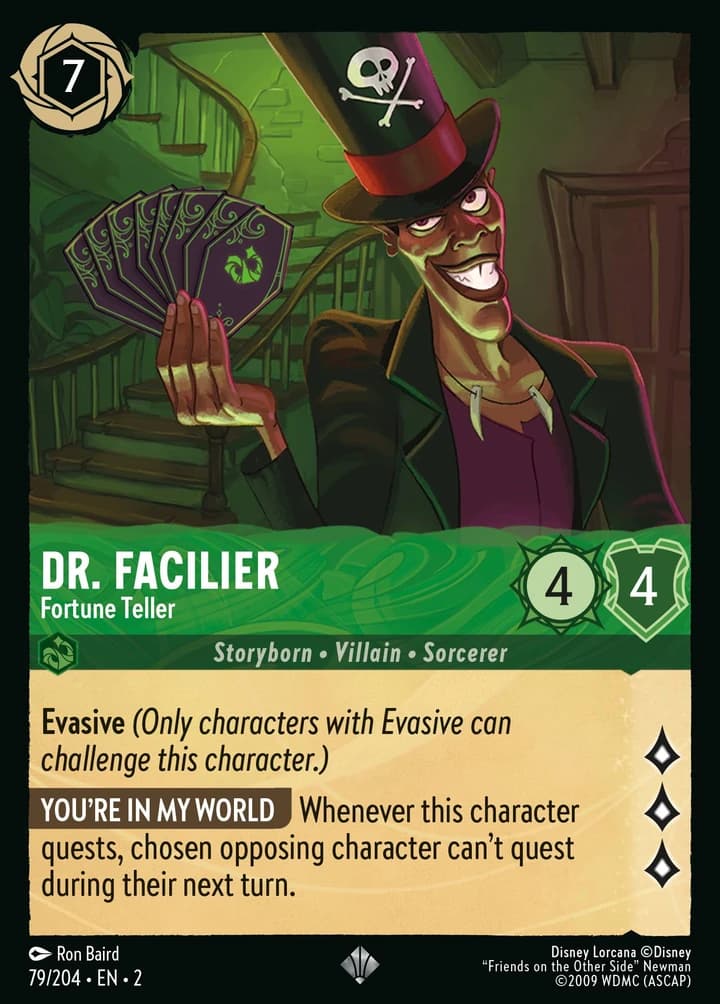 Dr. Facilier - Lit dans les cartes (79/204)