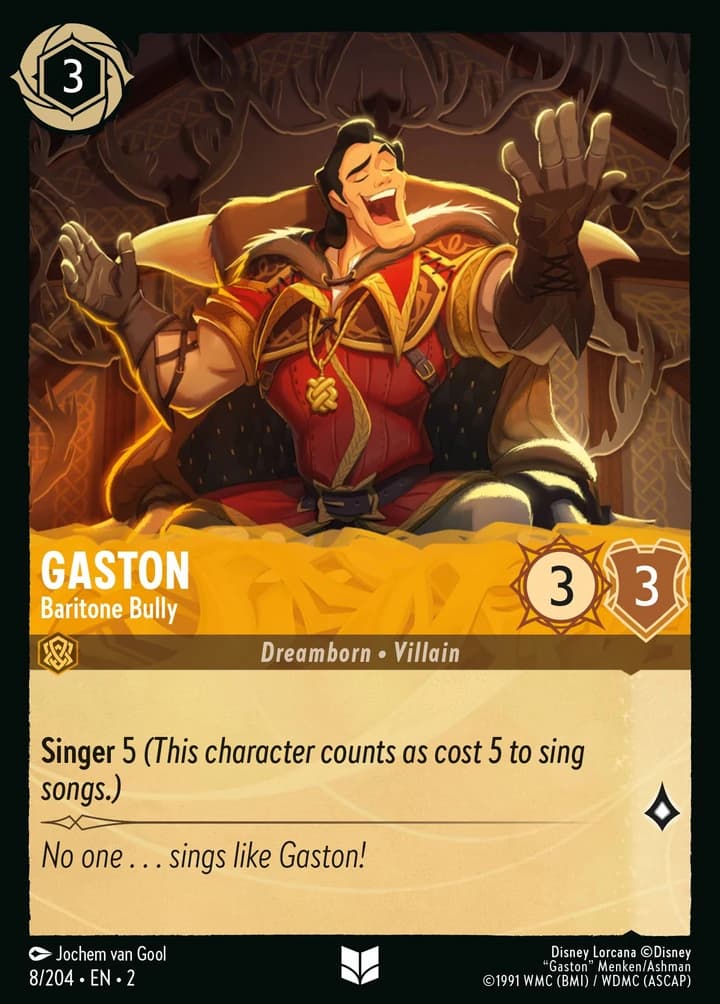 Gaston - Baritone Bully (8/204)