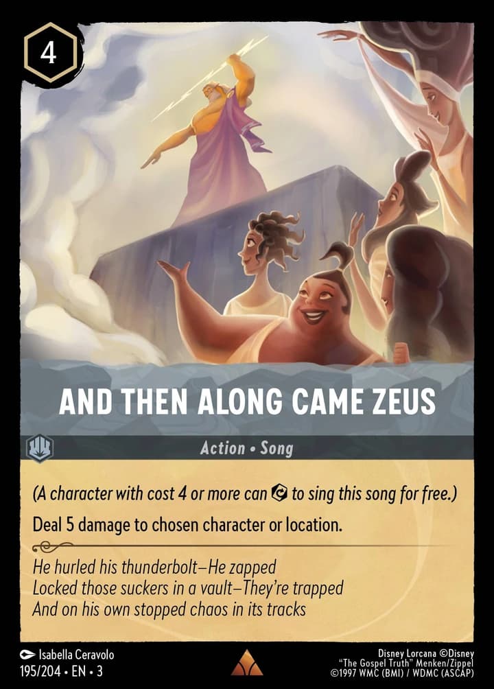 Quand soudain survint Zeus (195/204)
