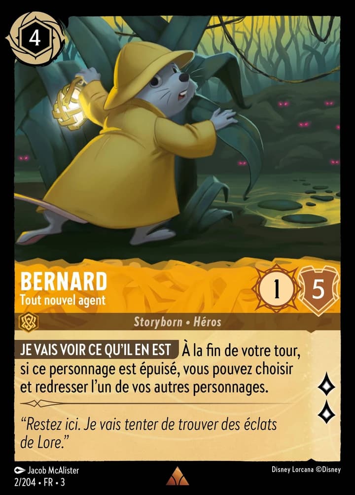 Bernard - Tout nouvel agent (2/204)