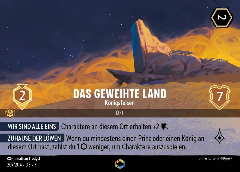 Das Geweihte Land - Königsfelsen (207/204)