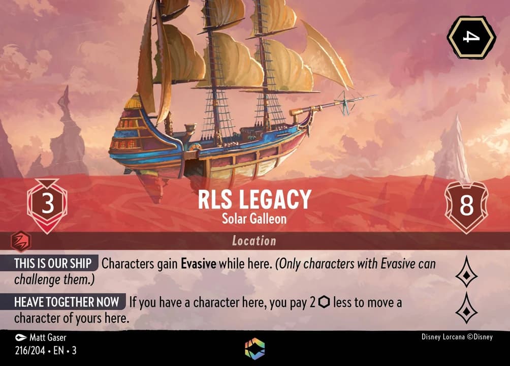 RLS Legacy - Solar Galleon (216/204)