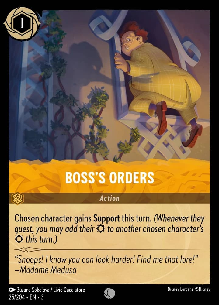 Ordini del Boss (25/204)