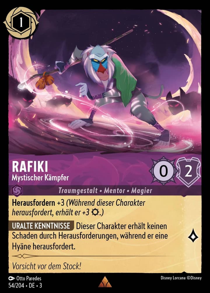 Rafiki - Mystischer Kämpfer (54/204)