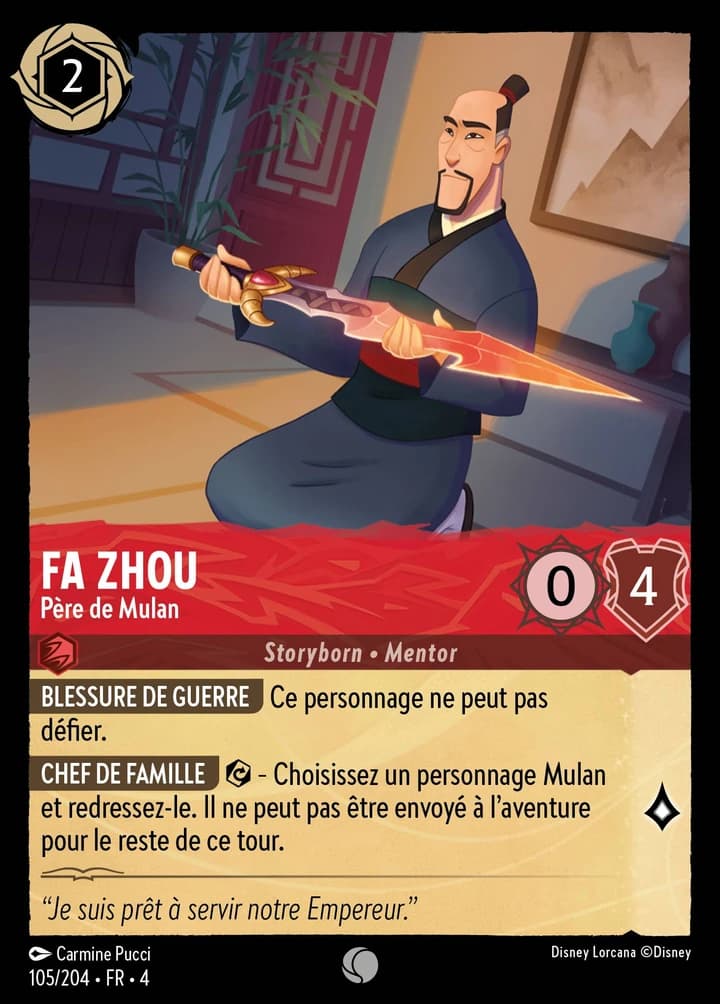 Fa Zhou - Père de Mulan (105/204)