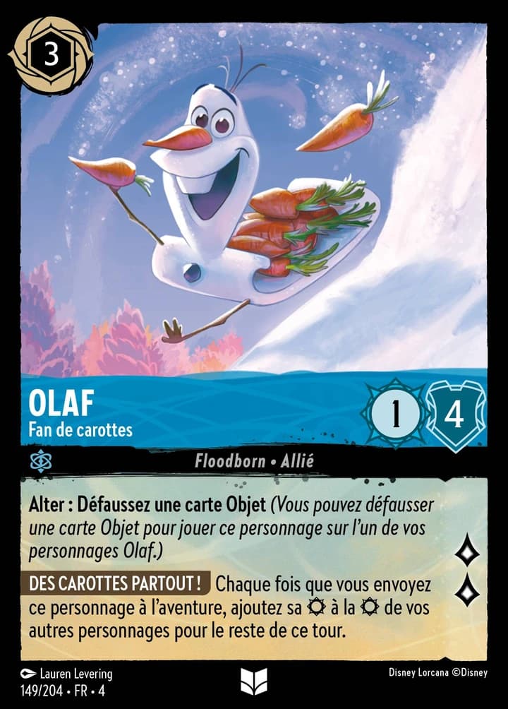 Olaf - Fan de carottes (149/204)