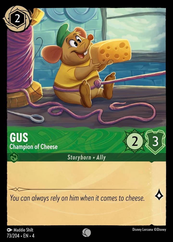 Gus - Champion of Cheese (73/204)