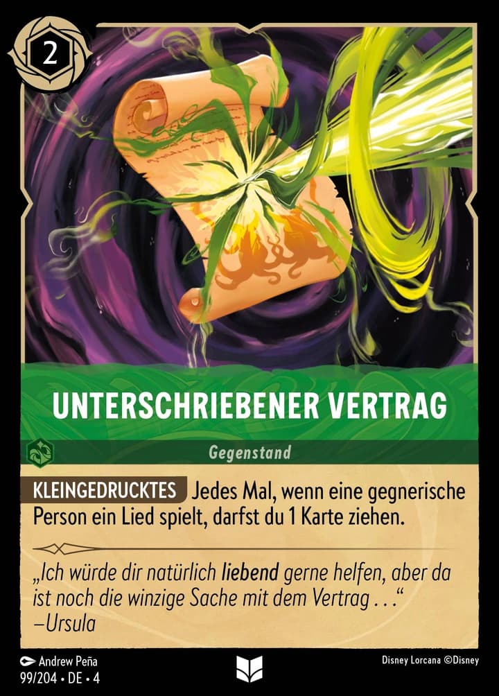 Unterschriebener Vertrag (99/204)