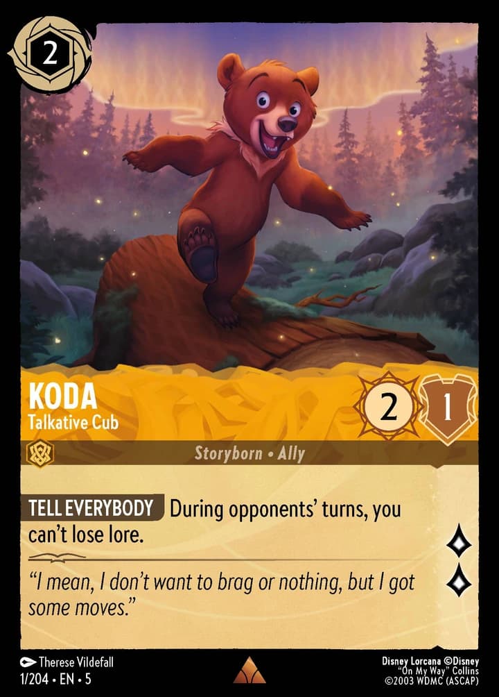 Koda - Ourson bavard (1/204)