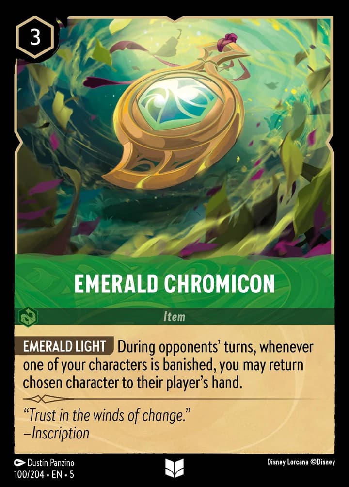 Chromicône d'Émeraude (100/204)
