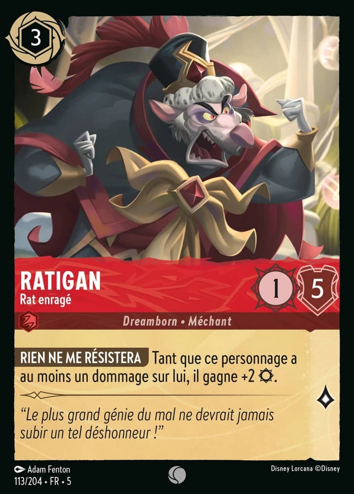 Ratigan - Rat enragé (113/204)