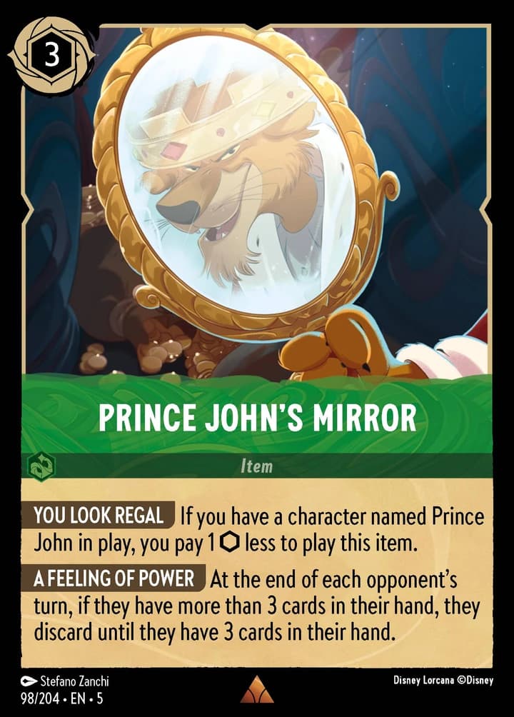 Prince John's Mirror (98/204)