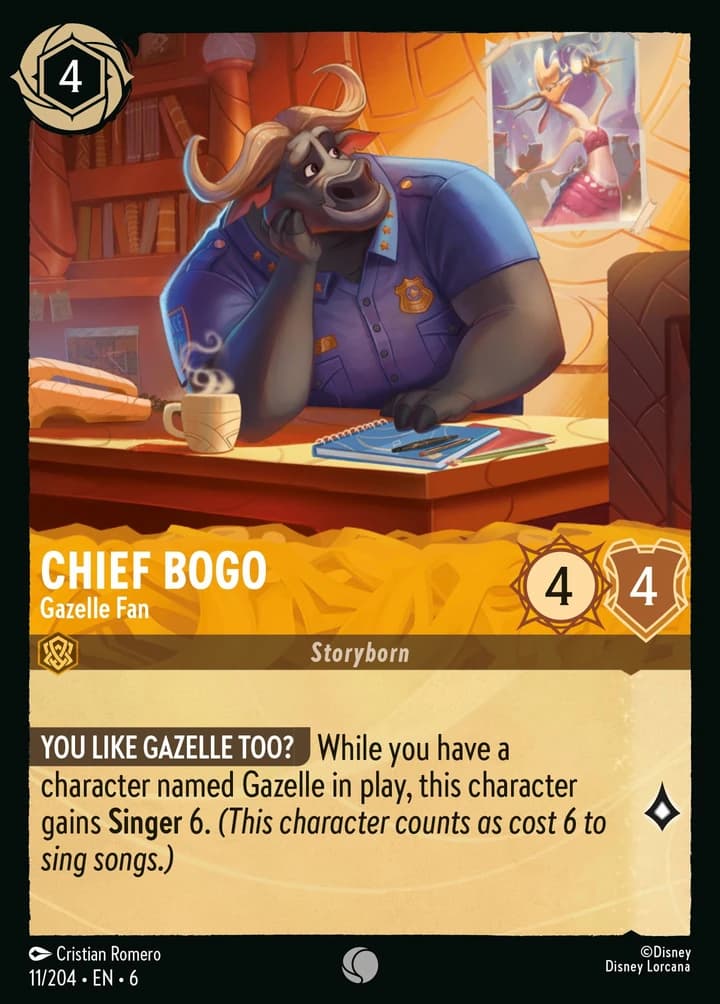 Chef Bogo - Fan de Gazelle (11/204)