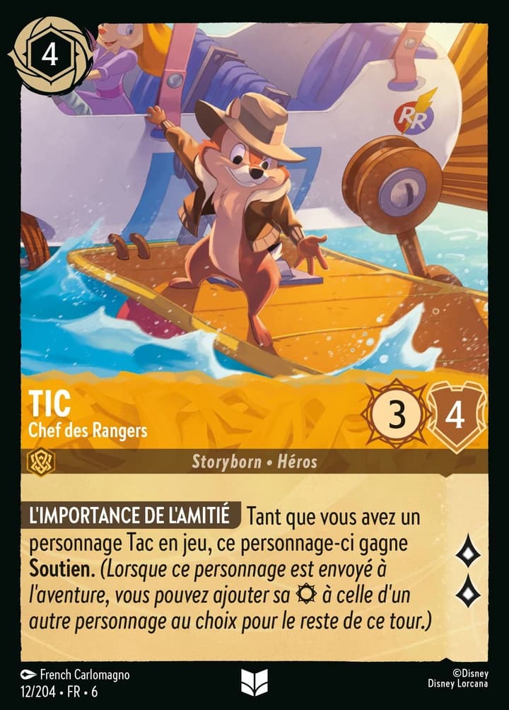 Tic - Chef des Rangers (12/204)
