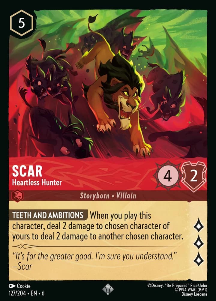 Scar - Heartless Hunter (127/204)
