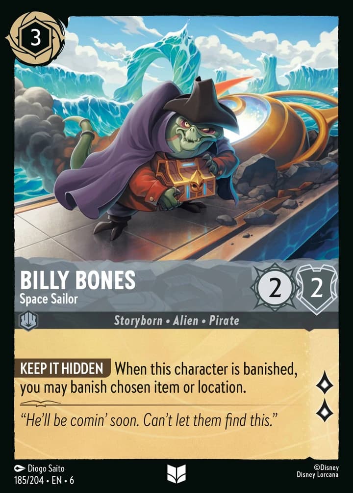 Billy Bones - Weltraum-Segler (185/204)