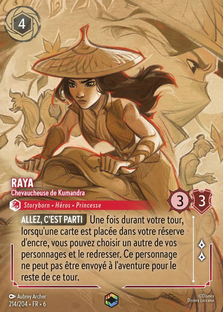 Raya - Chevaucheuse de Kumandra (214/204)