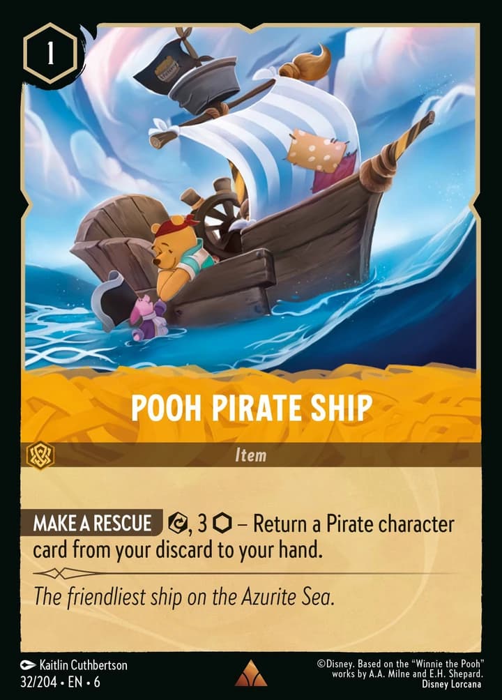 Pooh Pirate Ship (32/204)