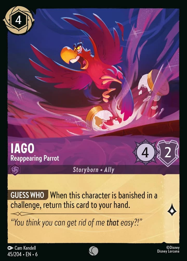 Iago - Reappearing Parrot (45/204)