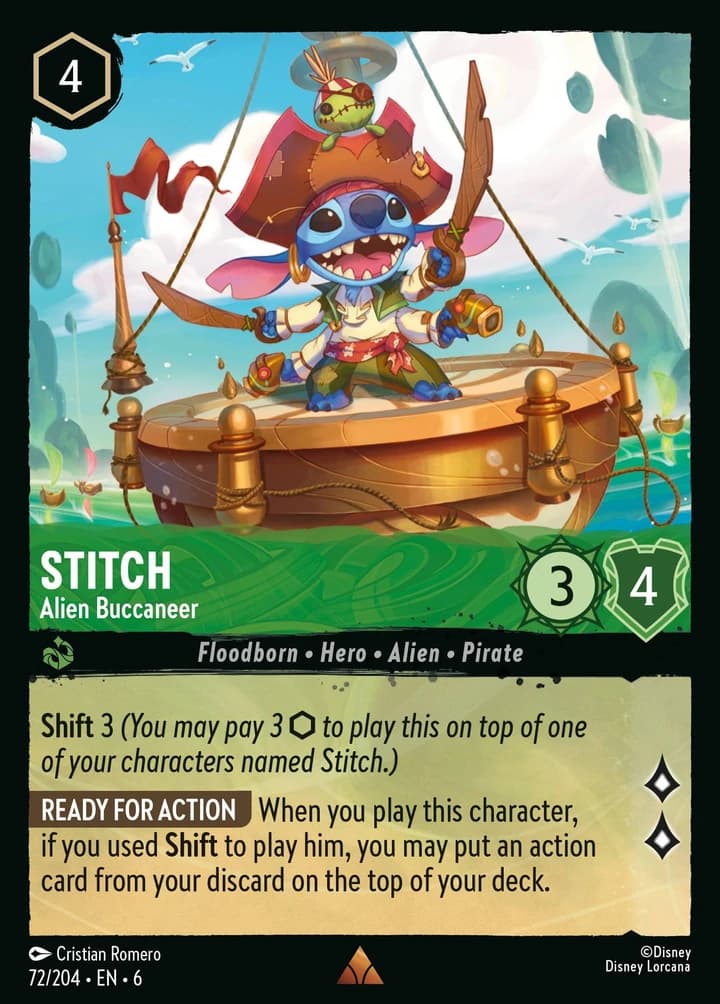 Stitch - Alien Buccaneer (72/204)