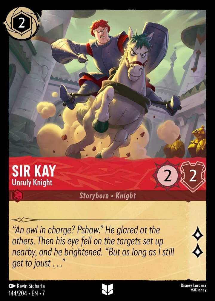 Sir Kay - Unruly Knight (144/204)