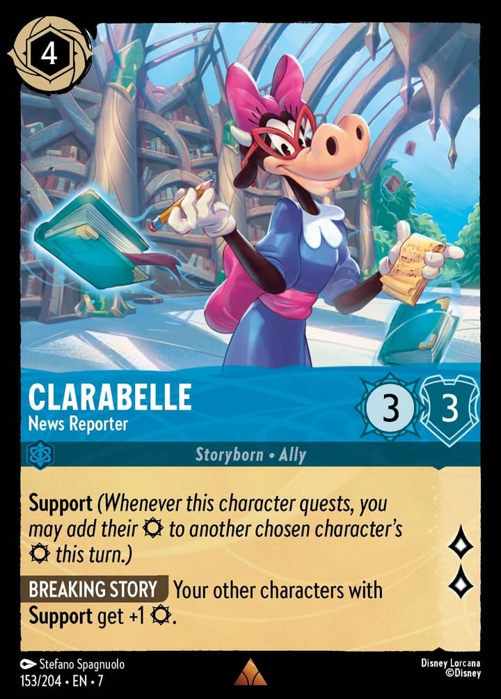 Clarabelle - Journaliste (153/204)