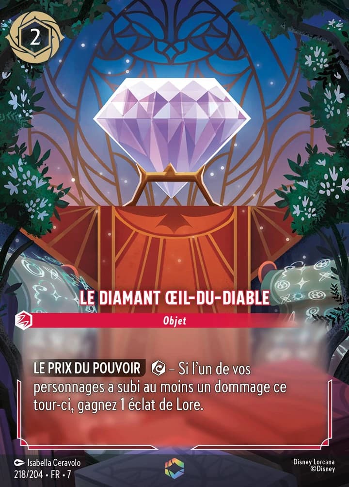 Le Diamant Œil-du-Diable (218/204)