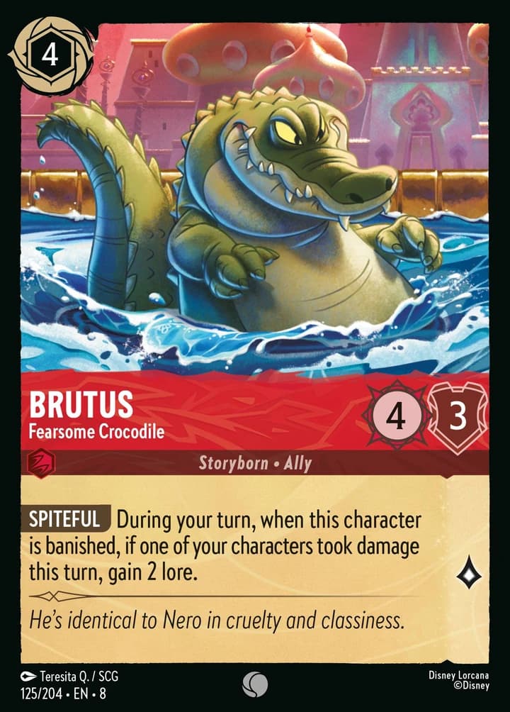 Brutus - Fearsome Crocodile (125/204)