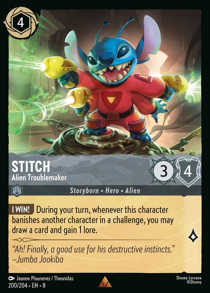 Stitch - Alien-Unruhestifter (200/204)