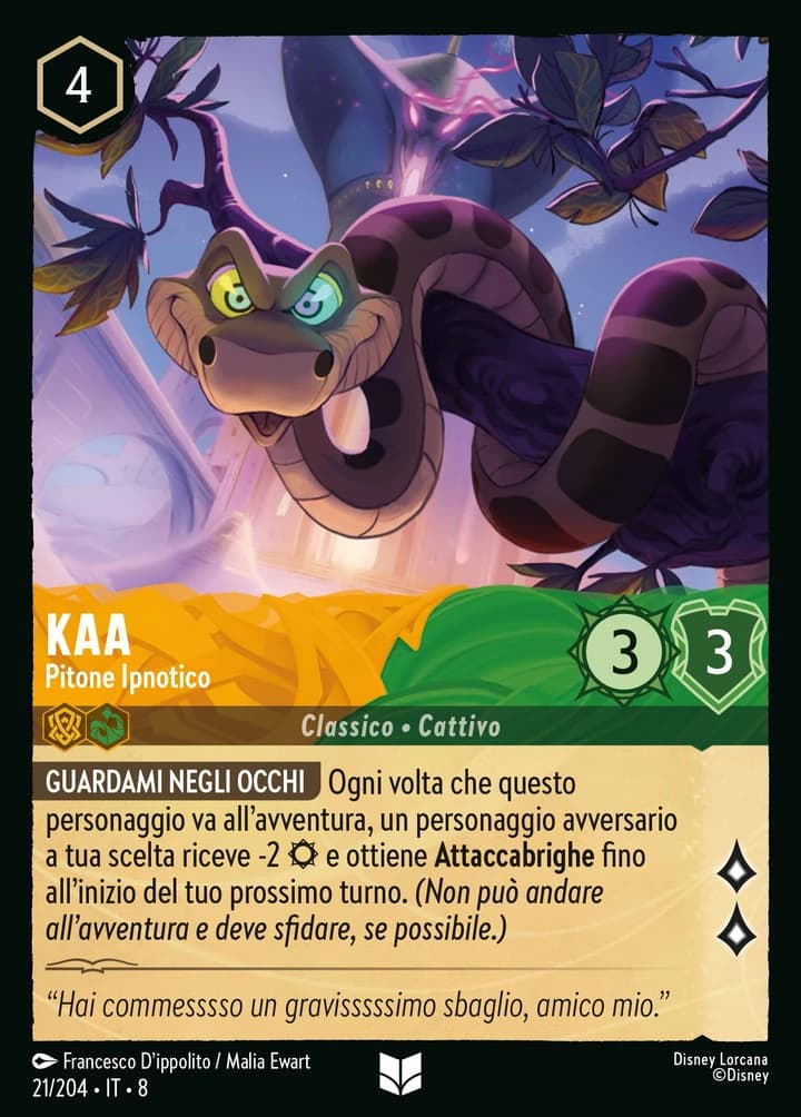 Kaa - Pitone Ipnotico (21/204)
