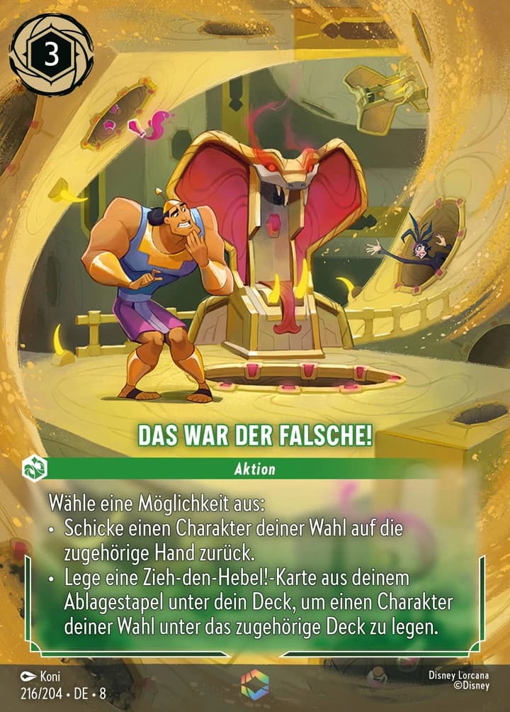 Das war der Falsche! (216/204)