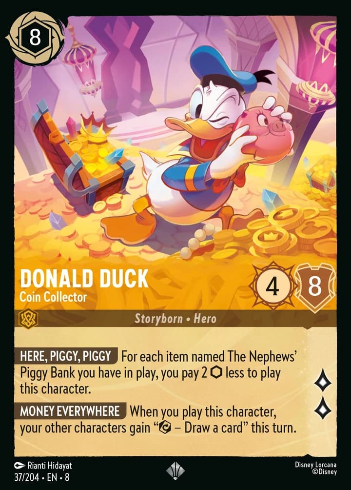 Donald Duck - Münzsammler (37/204)