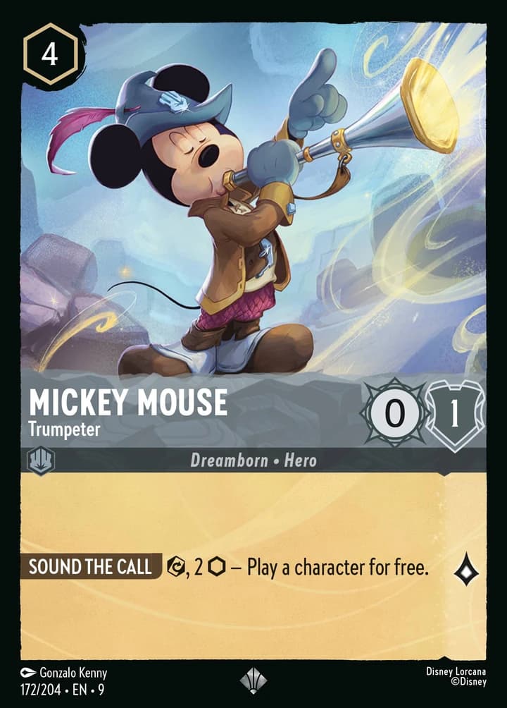 Micky Maus - Trompeter (172/204)
