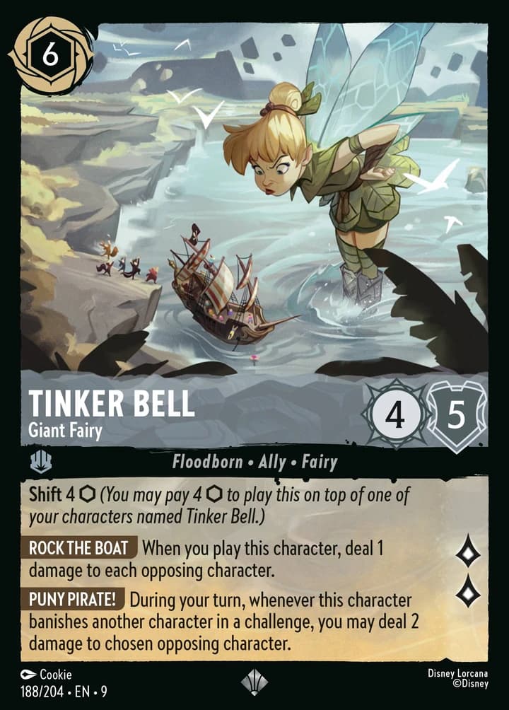 Tinker Bell - Giant Fairy (188/204)