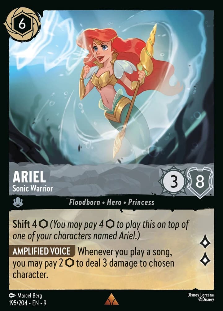 Ariel - Sonic Warrior (195/204)