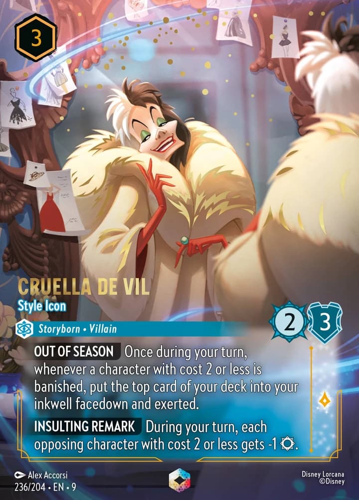 Cruella De Vil - Style Icon (236/204)