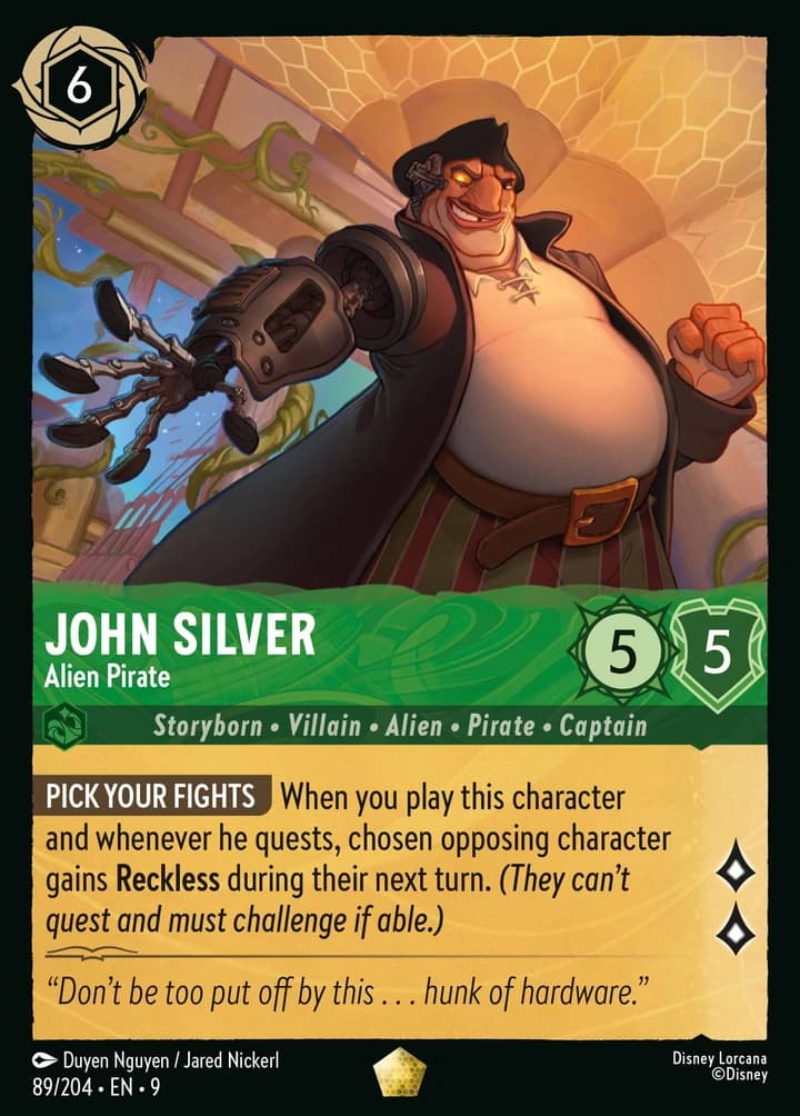 John Silver - Alien Pirate (89/204)