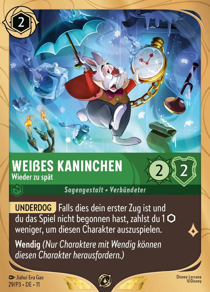 Weißes Kaninchen - Wieder zu spät (29/P3)